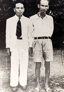 General Giap (Right) and Ho Chi Minh (Left), leaders of the their nation's revolution, who defeated both France and the United States - Source: Wikipedia